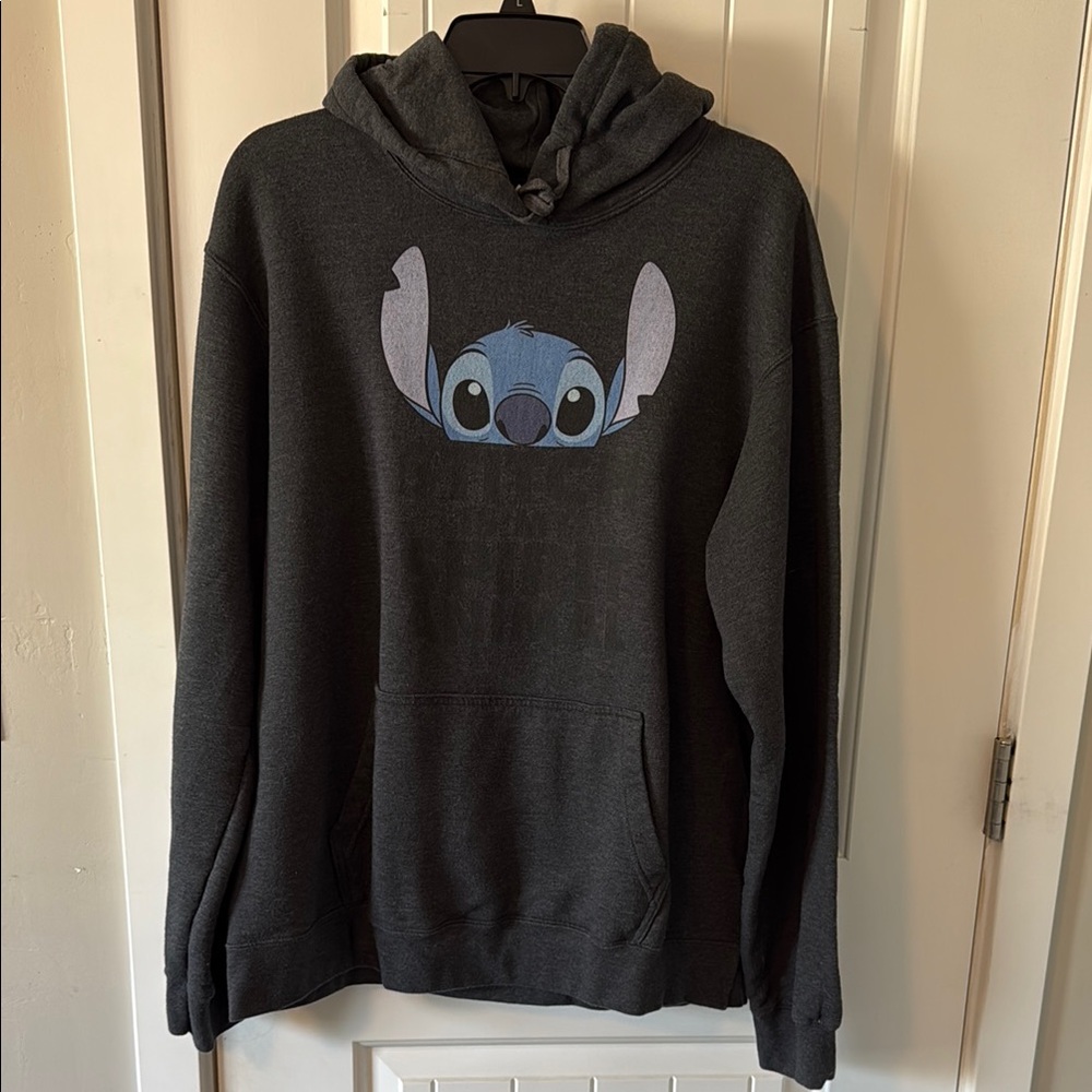 Disney Women's Gray Hoodie Sweater